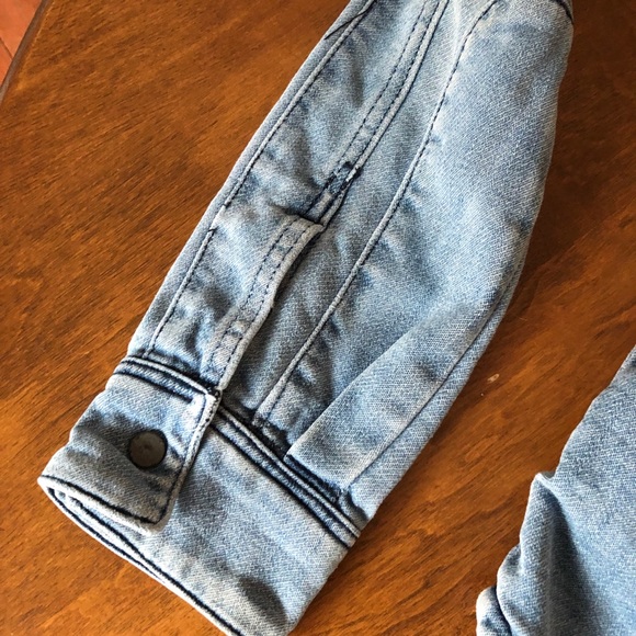 Denim Zip-up Blazer - Picture 10 of 10